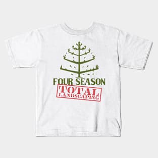 Four Seasons Total Landscaping Famous Since 2020 Kids T-Shirt